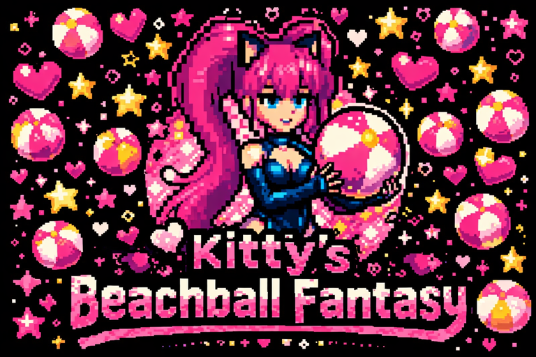 Kitty's Beachball Fantasy